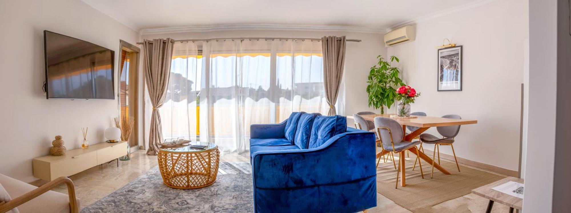 3 Pieces Au Coeur Du Cros De Cagnes Lägenhet Exteriör bild